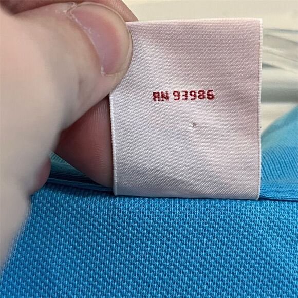 Brooks Brothers Men's Blue Polo Shirt Large Short Sleeve Casual Golf - Picture 4 of 6